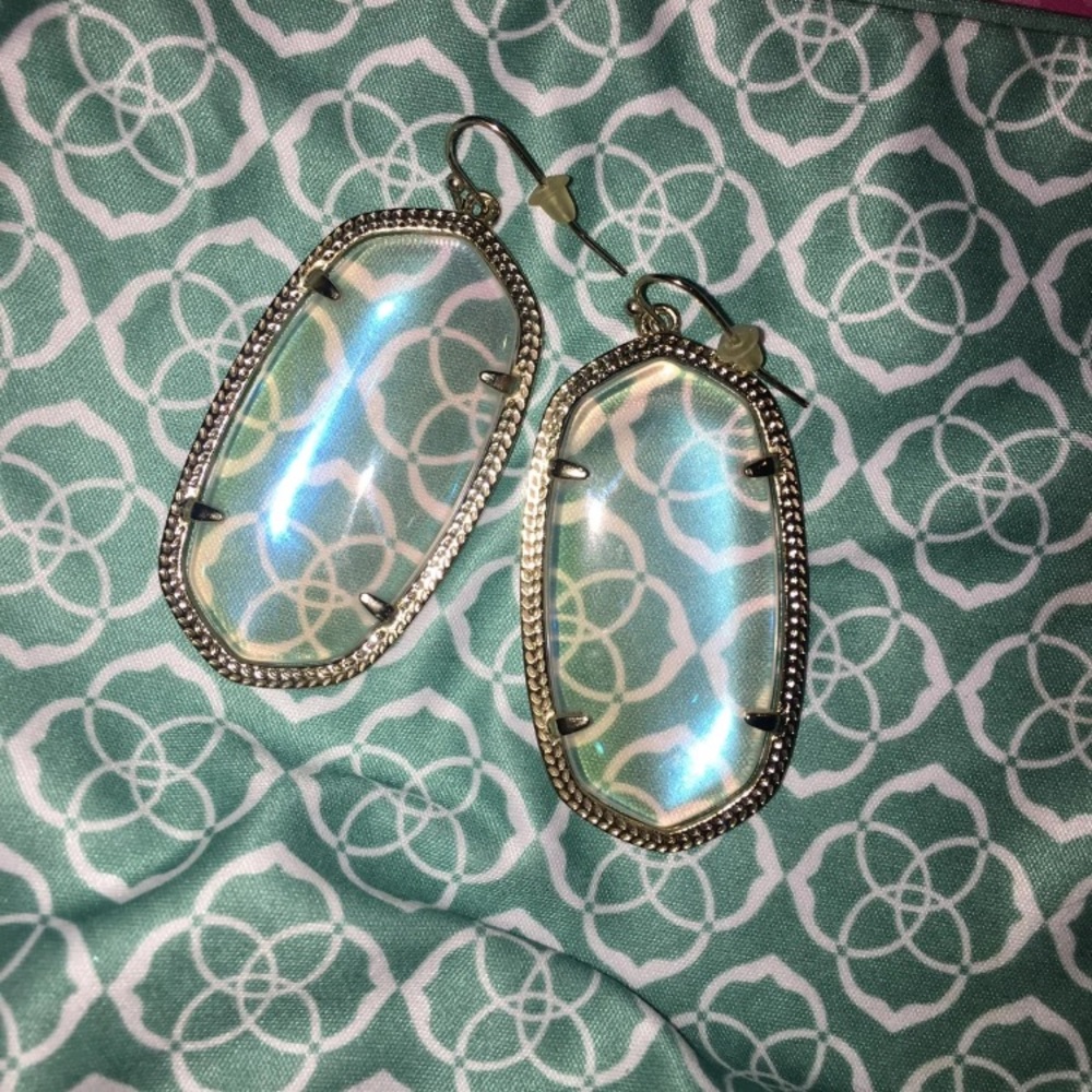Kendra Scott clear Iridescent